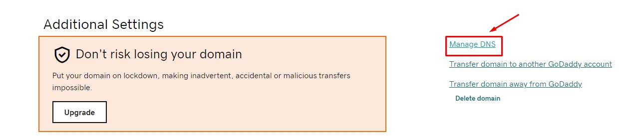 godaddy-manage-dns