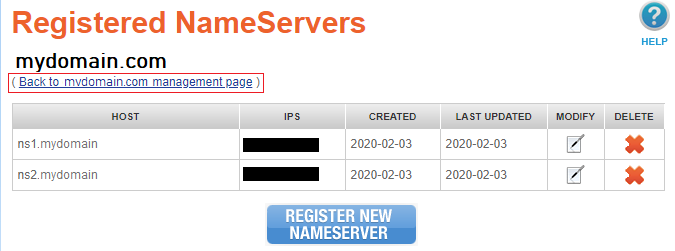 create-nameservers-namesilio-step7