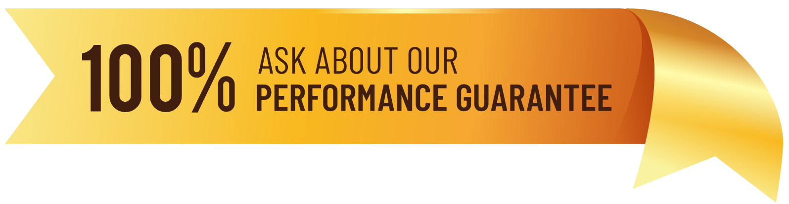 Performance guarantee badge